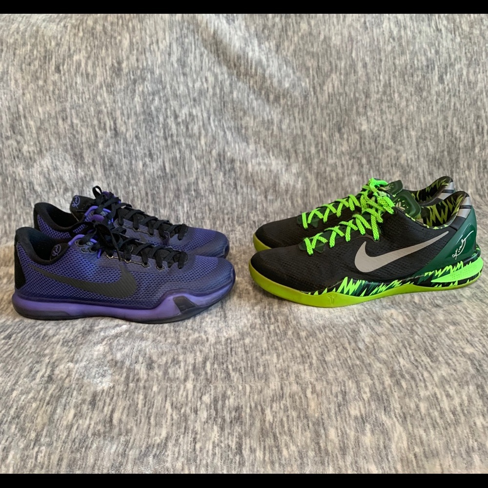 2 pairs of Kobe shoes
